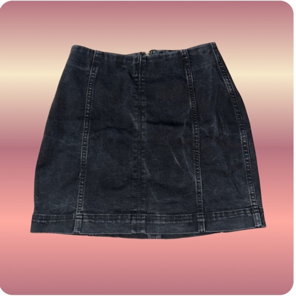 Wild Fable Women’s Black Denim Skirt Size 0